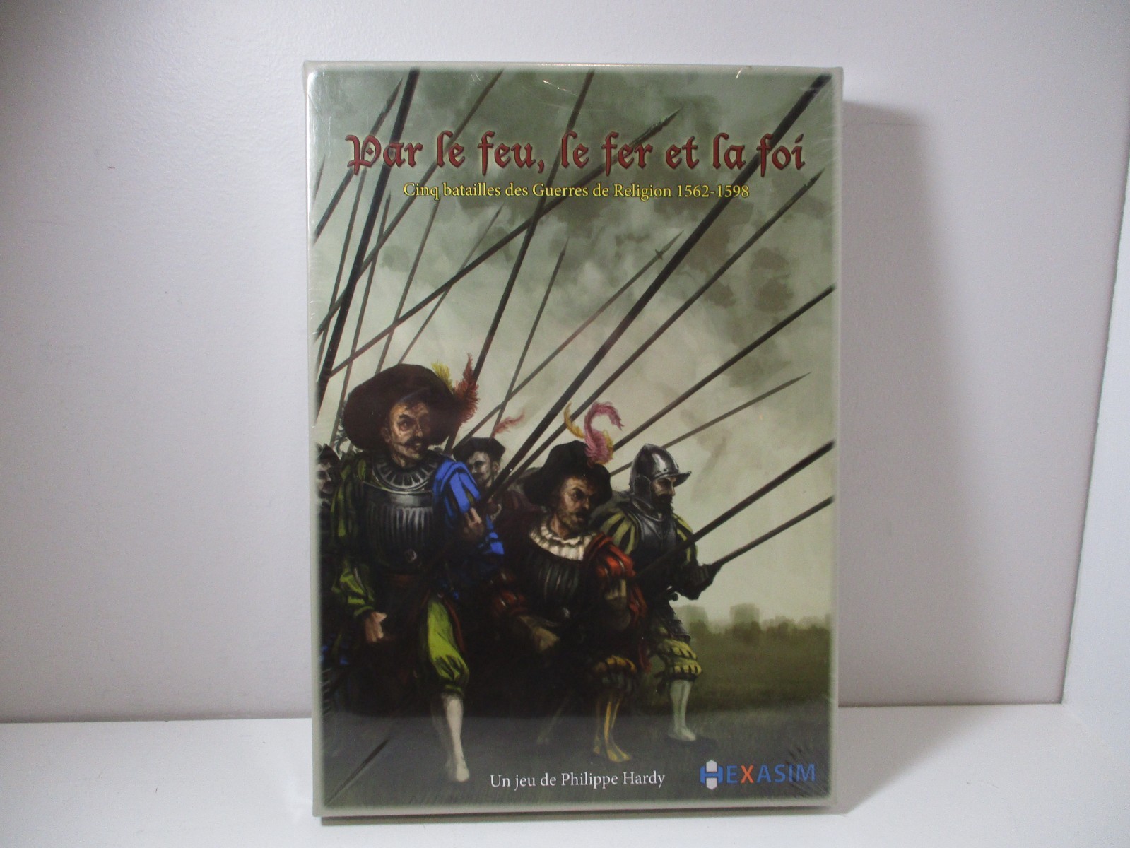 Hexasim Wargame Par Le Feu, Le Fer Et La Foi boxed sealed. Hexasim Wargame Par Le Feu, Le Fer Et La Foi boxed sealed.