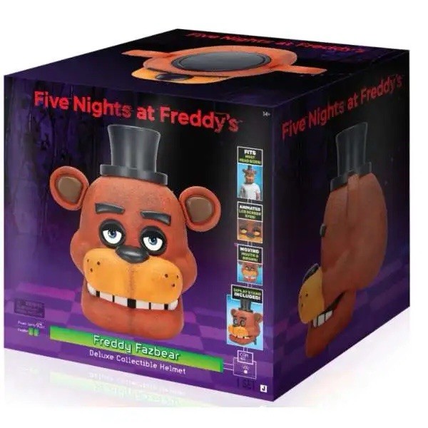 Jazwares Five Nights at Freddy\'s Classic Freddy Deluxe Collector Helmet-PRESALE