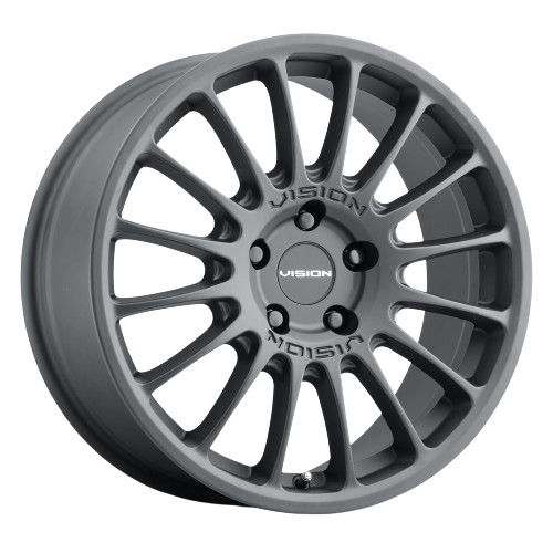 Vision Street-Designs 477 Monaco 18x8 5x110 +38 Satin Black Wheel Rim