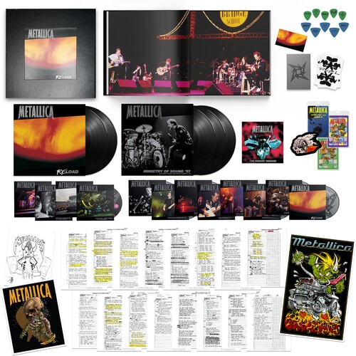 Metallica - ReLoad (Remastered Deluxe Box Set) [New Vinyl LP] Explicit, Ltd Ed,
