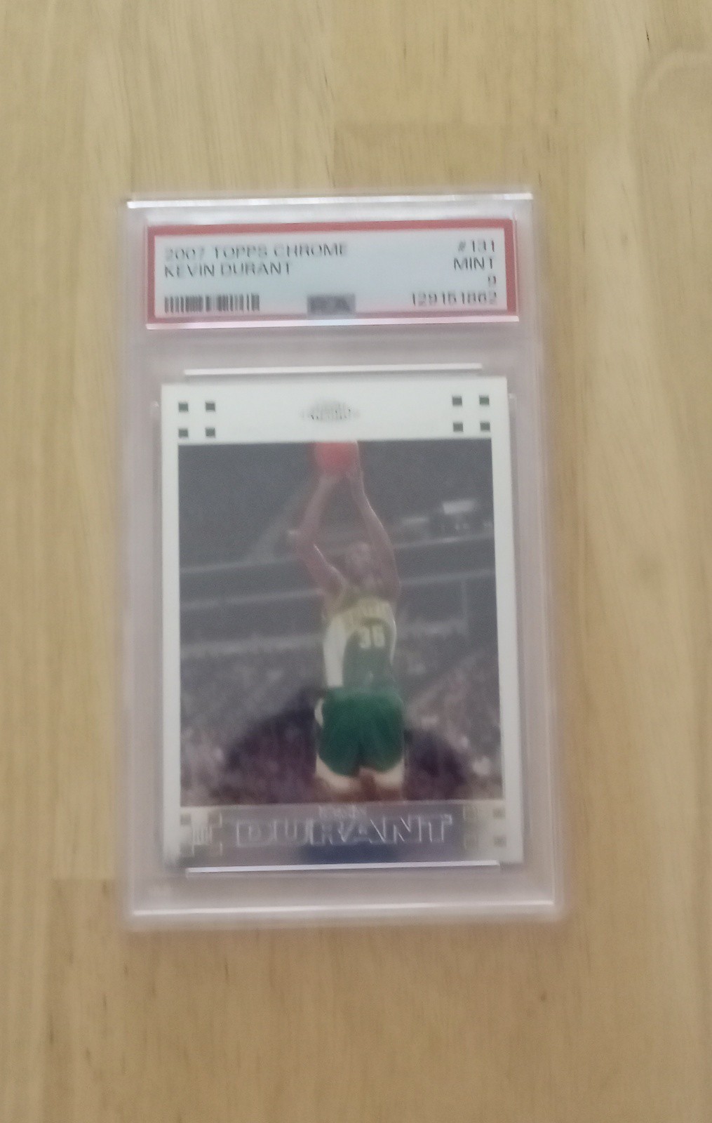 2007-08 Topps Chrome - Kevin Durant #131 (RC) 2007-08 Topps Chrome - Kevin Durant #131 (RC)