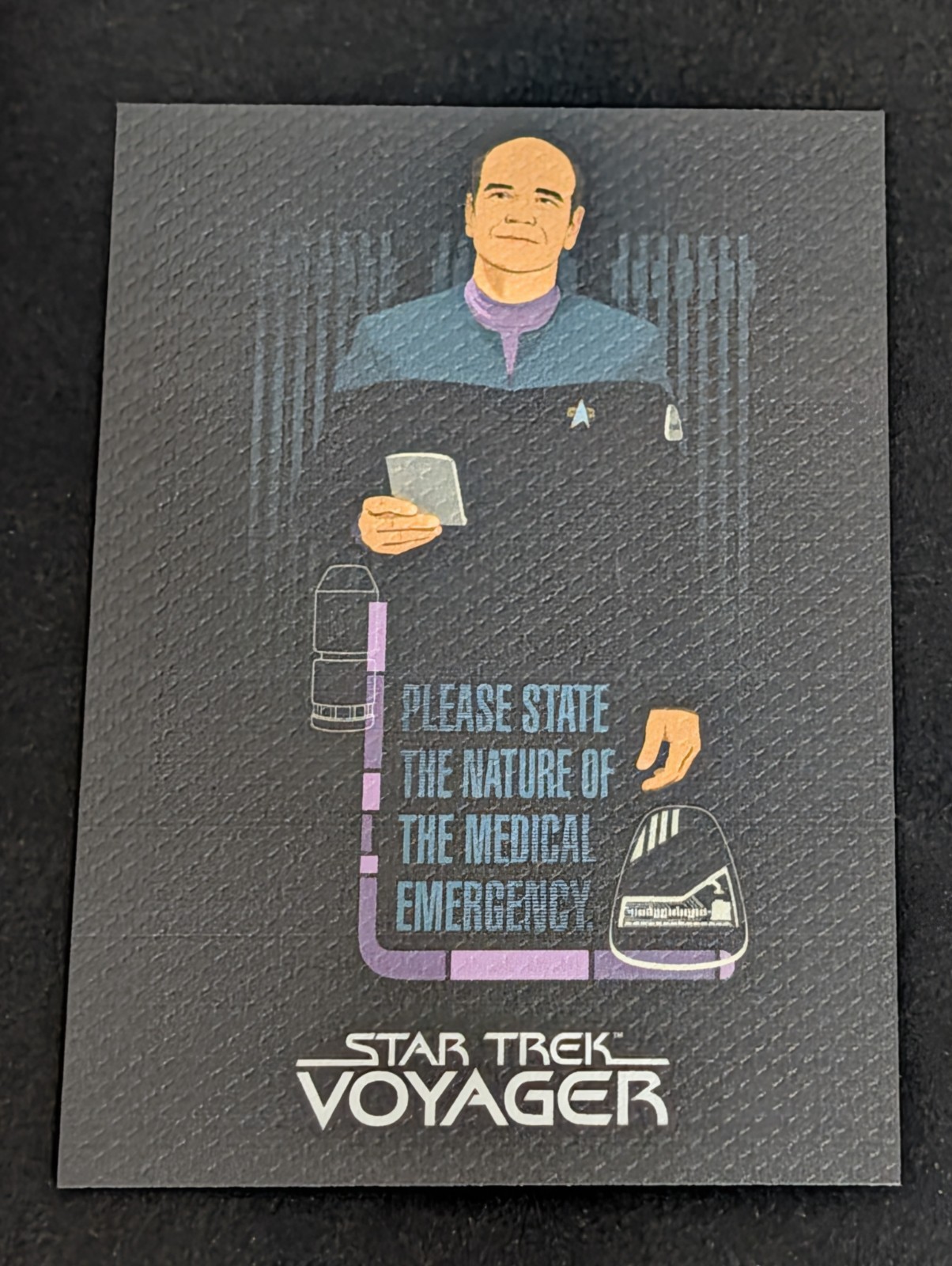 2026 Rittenhouse Star Trek Voyager Case Topper The Doctor CT3 2026 Rittenhouse Star Trek Voyager Case Topper The Doctor CT3