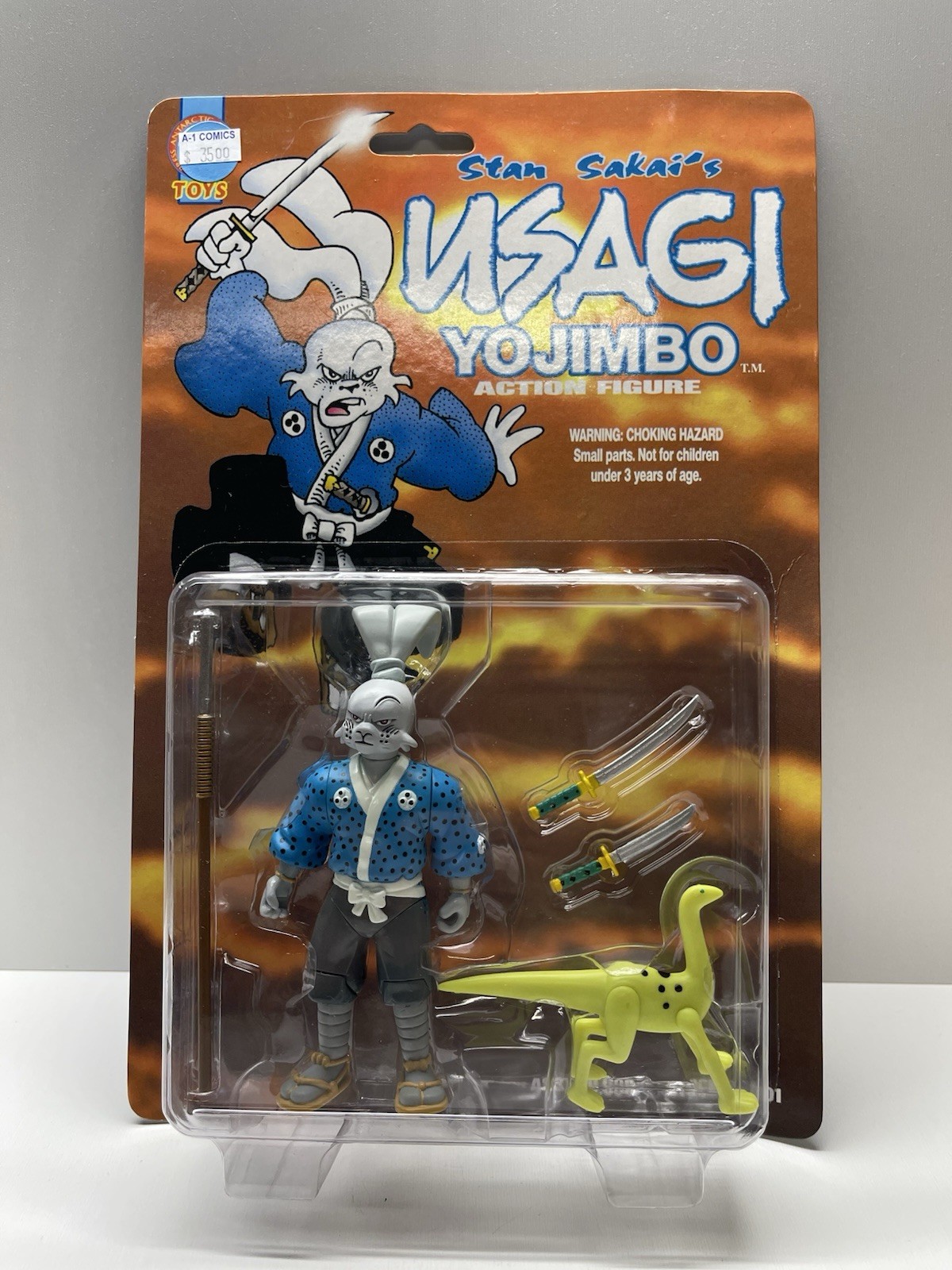 VINTAGE 1998 STAN SAKAI\'S USAGI YOJIMBO ACTION FIGURE NEW IN PACKAGE NIP