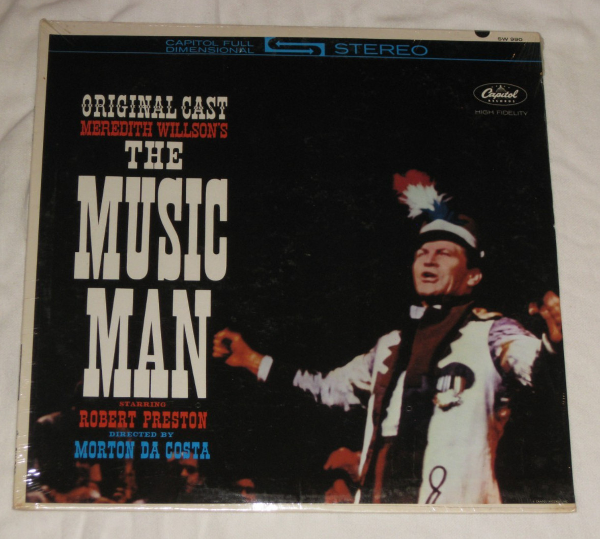 THE MUSIC MAN (1965) Sealed Stereo CAPITOL LP