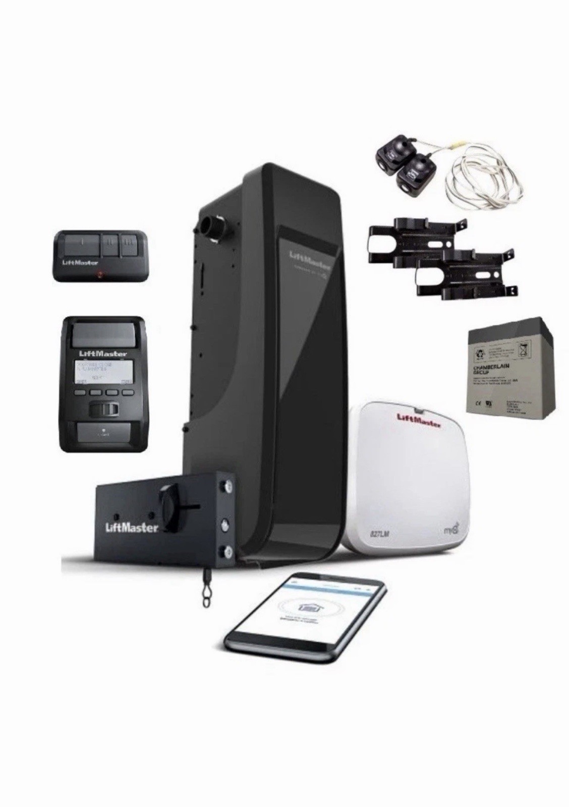 Liftmaster 98022 Wall Mount JackShaft Garage Opener  Replaces Old 8500 & 8500W