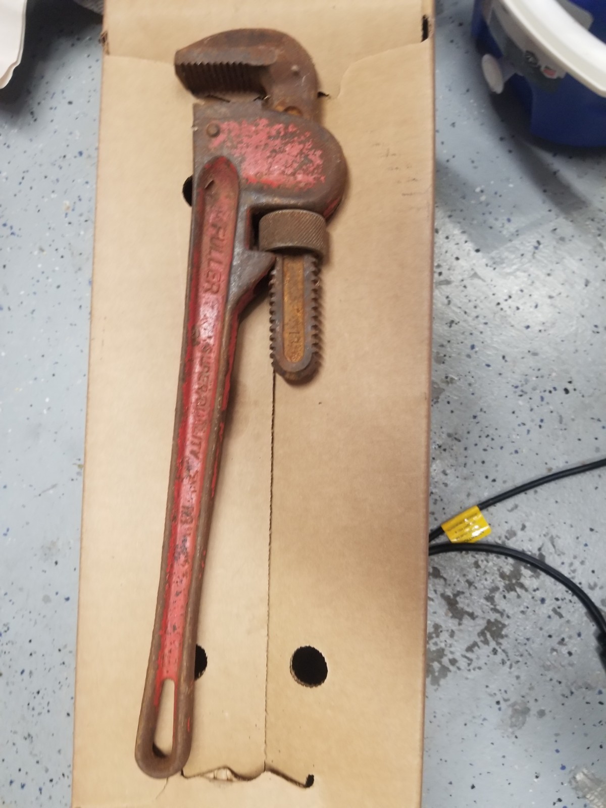 Fuller Vintage Pipe wrench 18” Drop Forged Jaw 🇺🇲🇺🇲🇺🇲🇺🇲🇺🇲👍