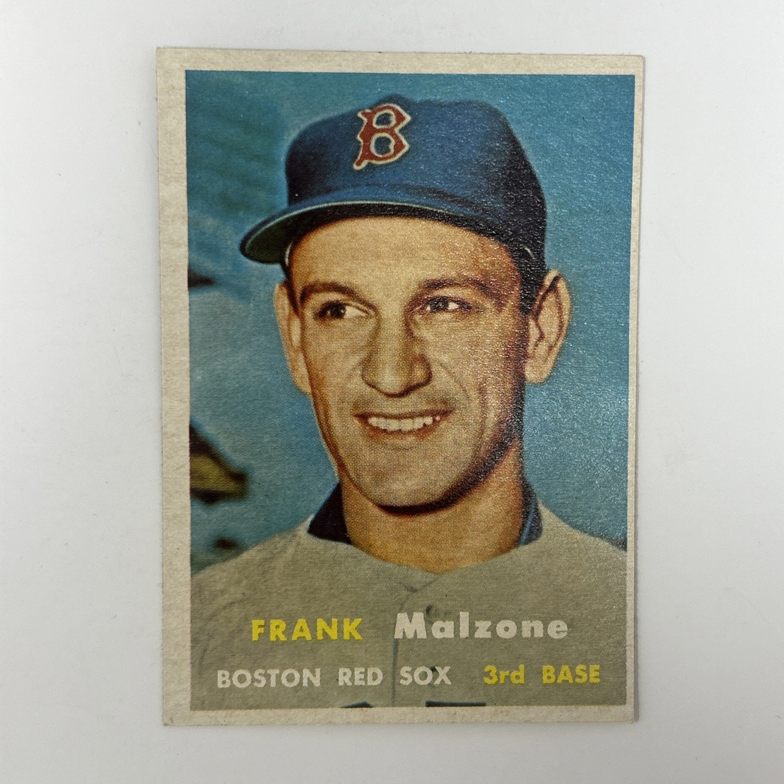 1957 Topps - Frank Malzone #355 1957 Topps - Frank Malzone #355