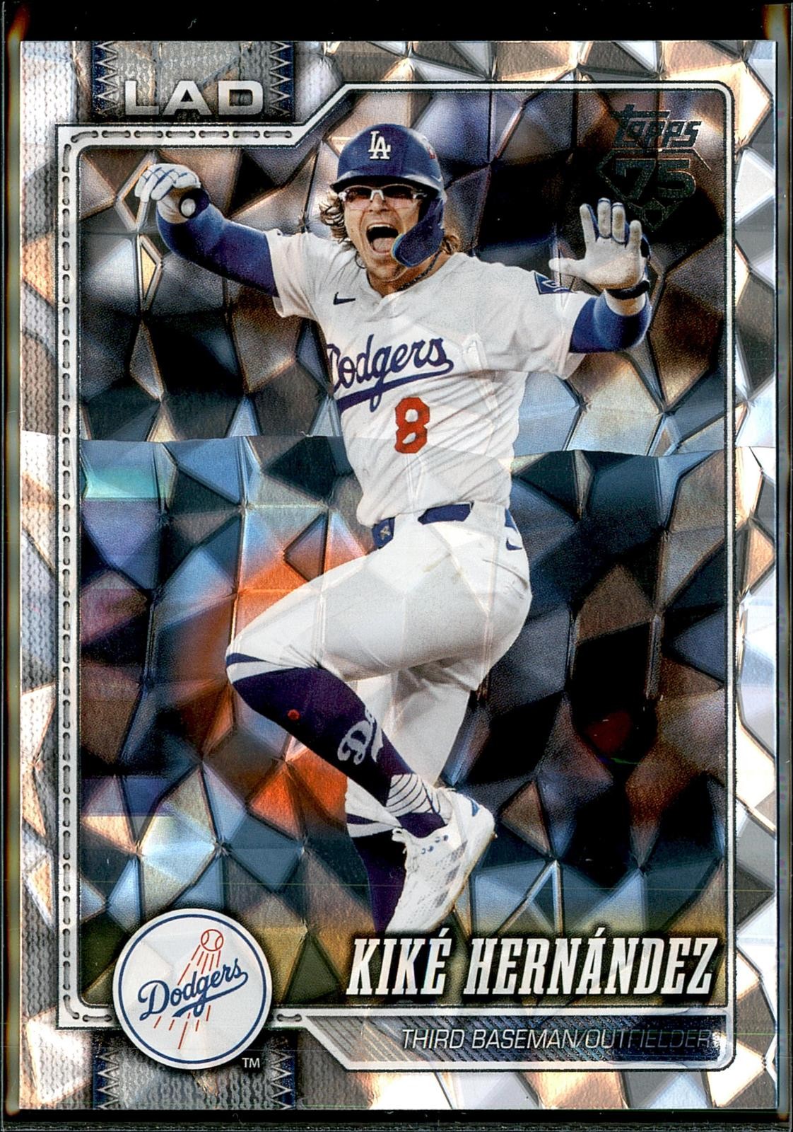 2026 Topps #571 Kiké Hernández Diamante Foil 2026 Topps #571 Kiké Hernández Diamante Foil