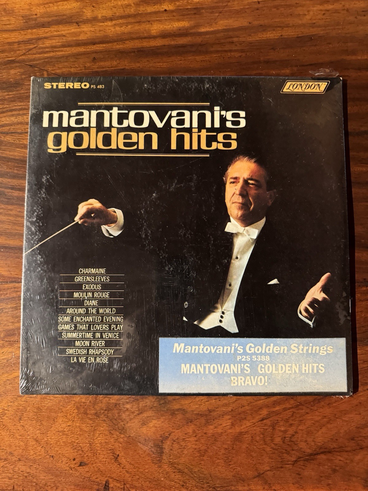 Mantovani Sealed 2 LP Lot London PS 483 SS-11 Stereo Easy Listening MINT