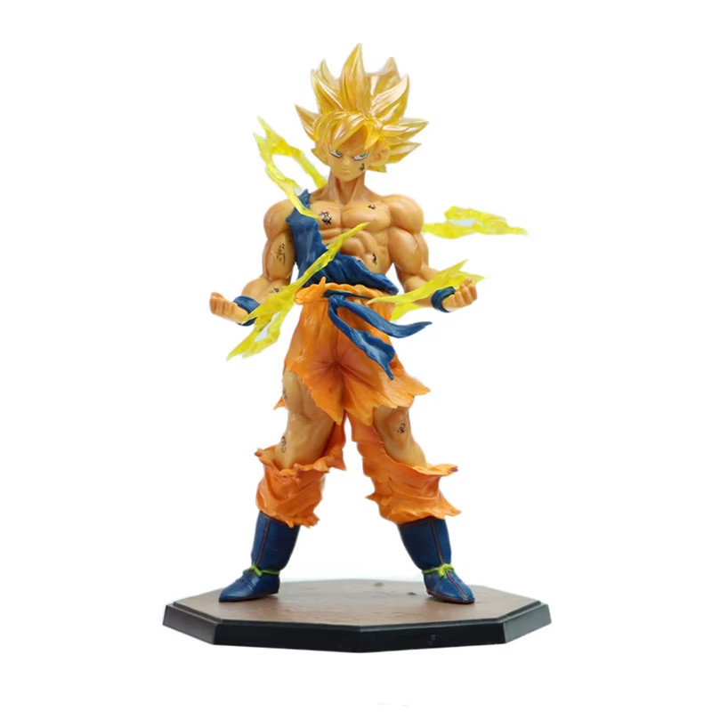 17cm Japanese Anime Warrior Action Figure PVC Collectible Statue Model Toy
