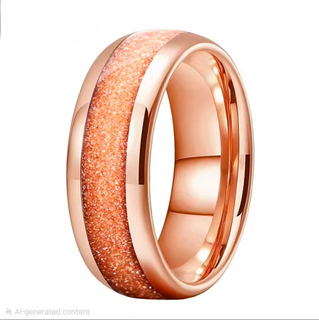 4/6/8MM Men Women Tungsten Carbide Ring Red Sandstone Inlay Comfort fit Ring 4/6/8MM Men Women Tungsten Carbide Ring Red Sandstone Inlay Comfort fit Ring