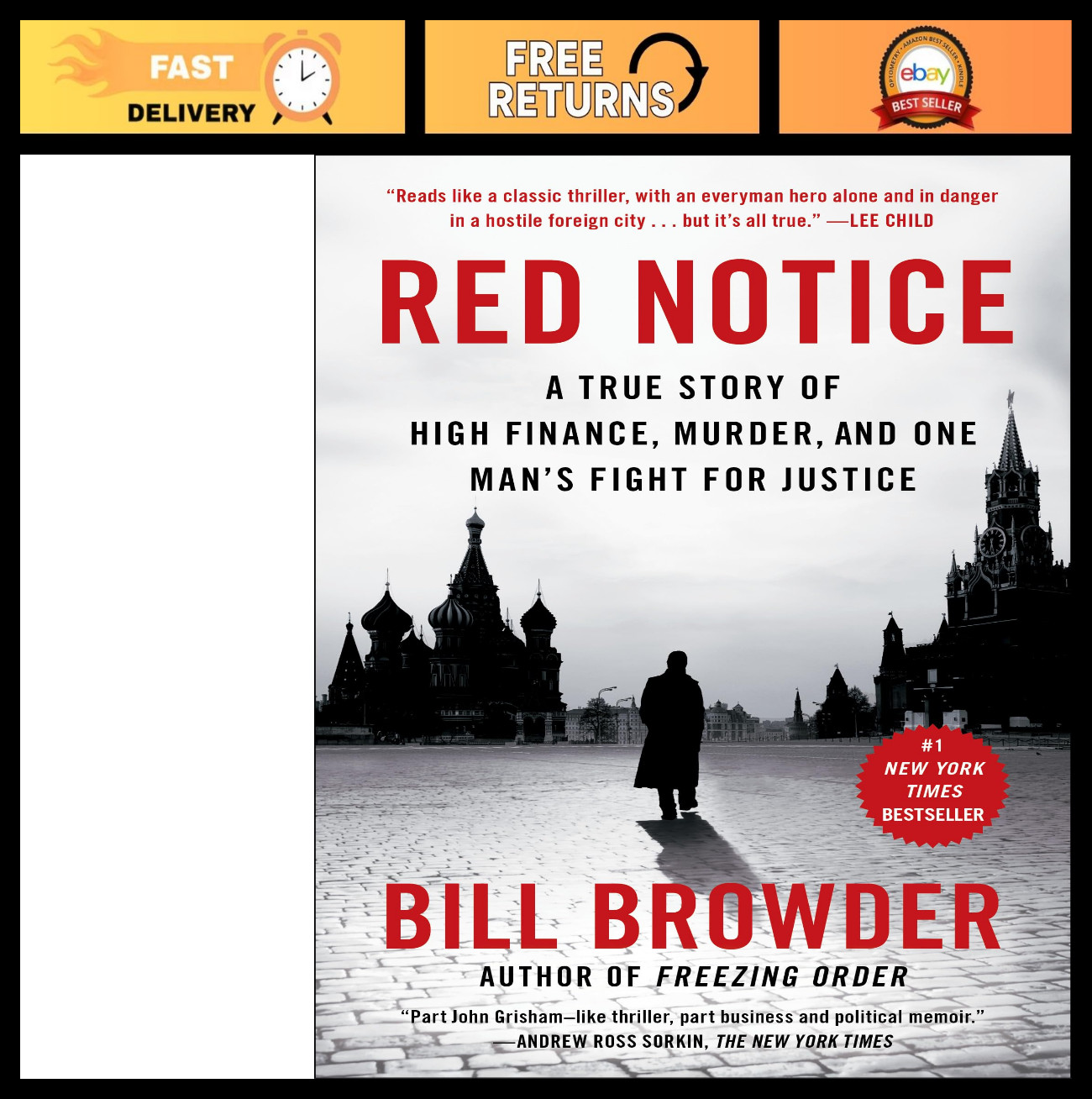 Red Notice: True Story of High Finance, Murder & Fight for Justice Book