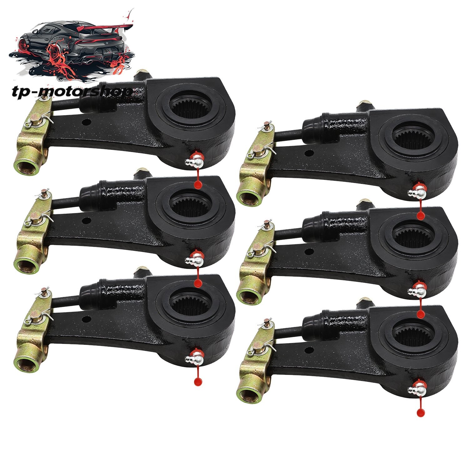 6PCS Automatic Slack Adjuster 1.5\