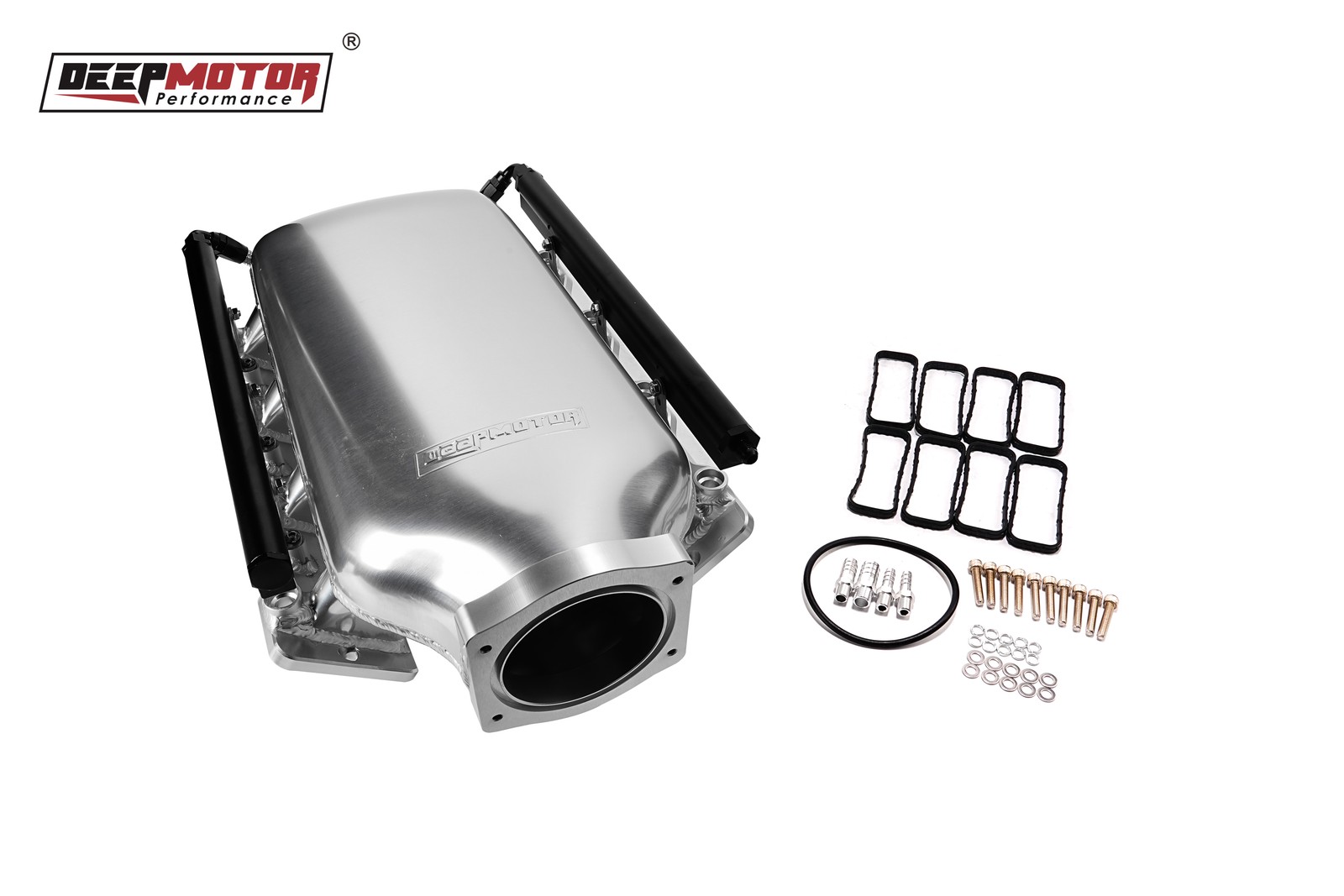 LS1 LS2 LS6 92mm Low Profile Gen II Fab Intake Manifold 9.65L Big Volume Silver