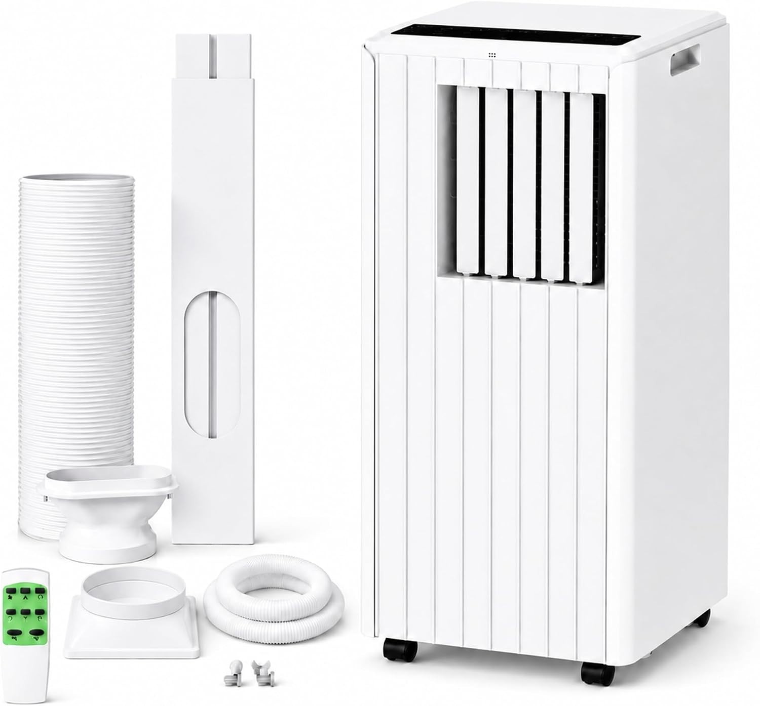 GarveeLife 8000 BTU 4-in-1 Portable Air Conditioner w/ Remote Window Kit White