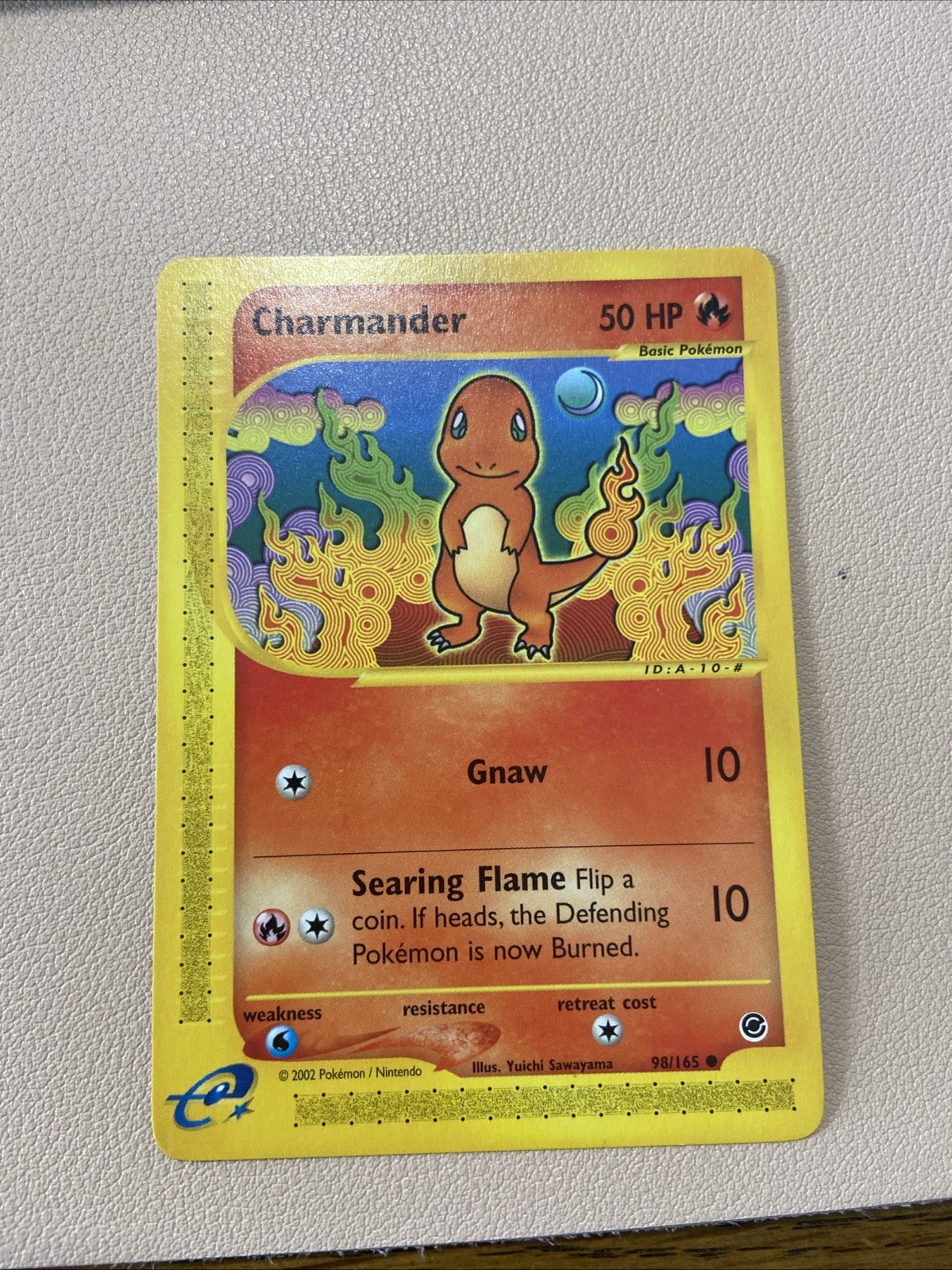 Charmander Pokemon e-Card Series Expedition #98 2002