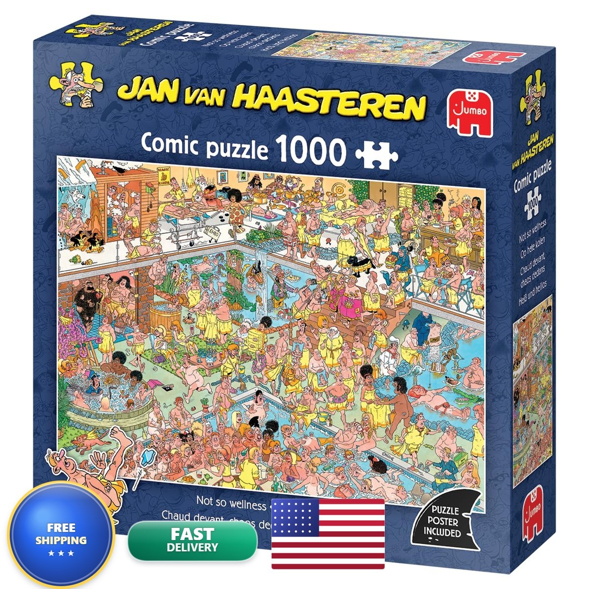 Jan van Haasteren JVH Hot Ahead Chaos In Adult Puzzle Jan van Haasteren JVH Hot Ahead Chaos In Adult Puzzle