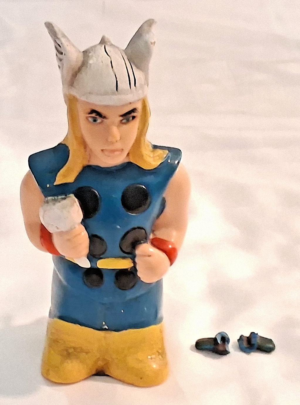 Vintage 1968 Marx Mechanical Marvel Wind Up Thor Toy Vintage 1968 Marx Mechanical Marvel Wind Up Thor Toy