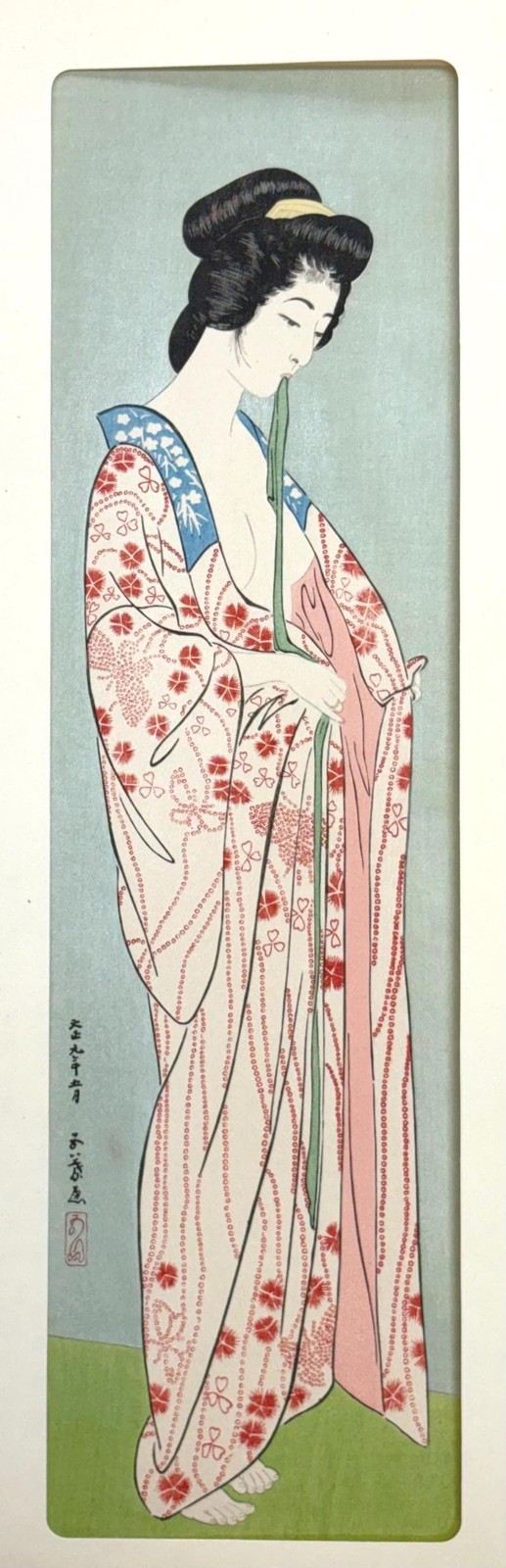 Japanese Ukiyoe, Shin-hanga, Woodblock print, Hashiguchi Goyo, \