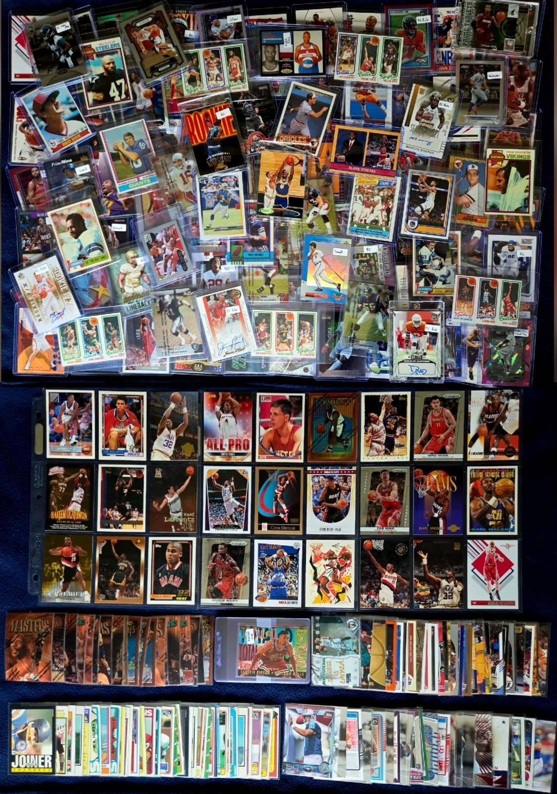 Huge Multi-Sport Card Lot - Rookie, Auto, Vintage, Modern, #\'d NFL, NBA, MLB Huge Multi-Sport Card Lot - Rookie, Auto, Vintage, Modern, #\'d NFL, NBA, MLB