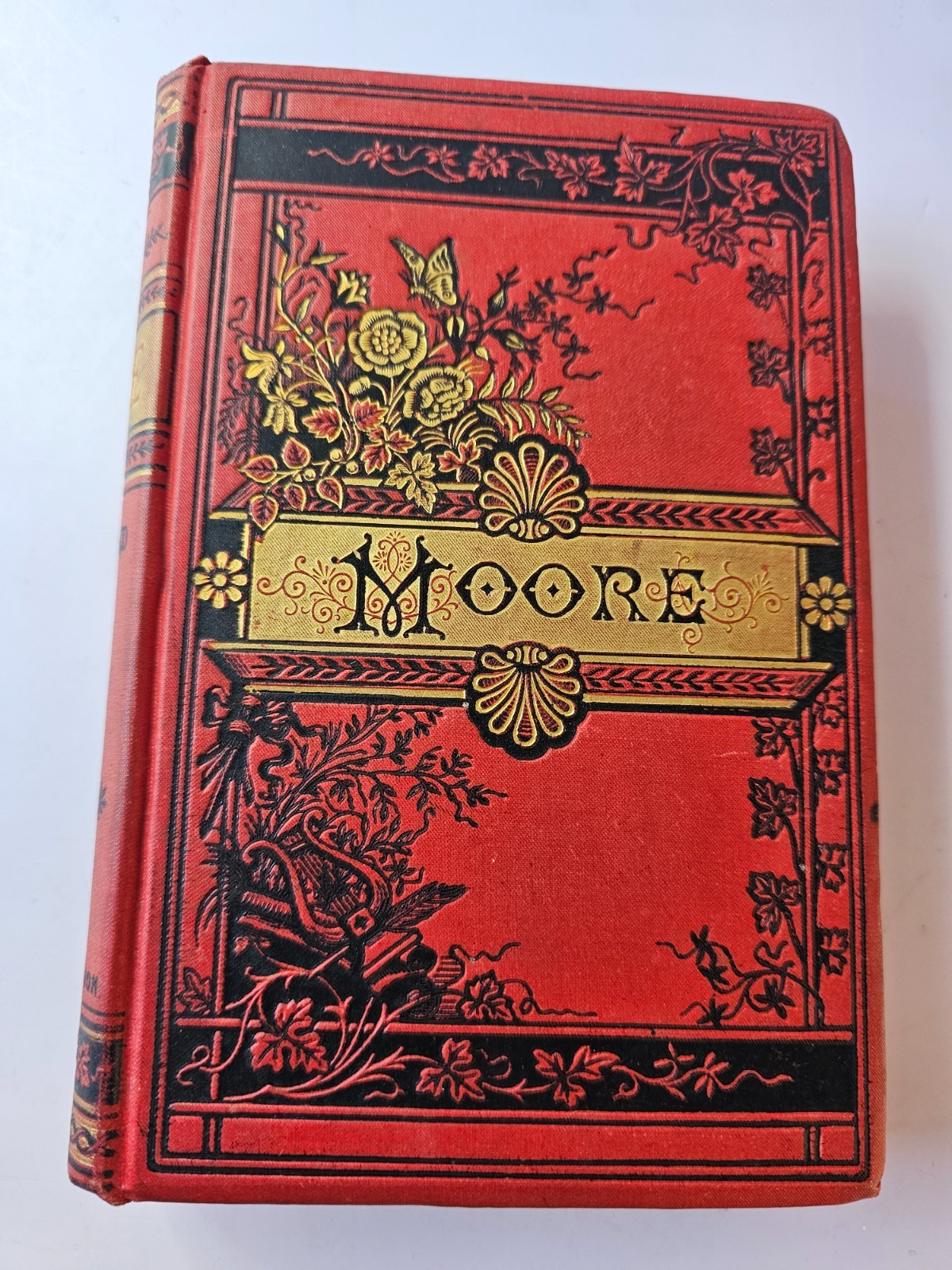 The Poetical Works of Thomas Moore, Excelsior Edition (Undated, C. 1880s) Gilded