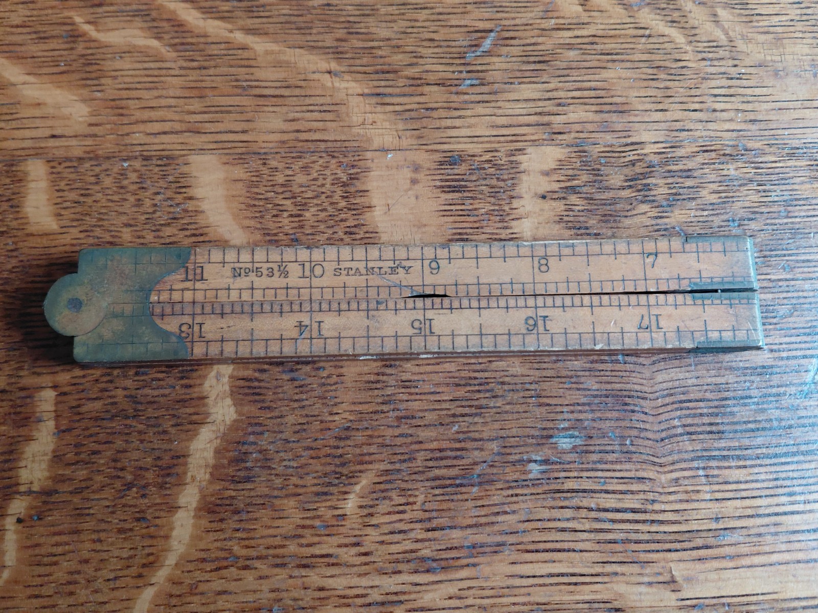 Vintage Stanley Rule & Level Co No 53 1/2 Folding 24\ Vintage Stanley Rule & Level Co No 53 1/2 Folding 24\