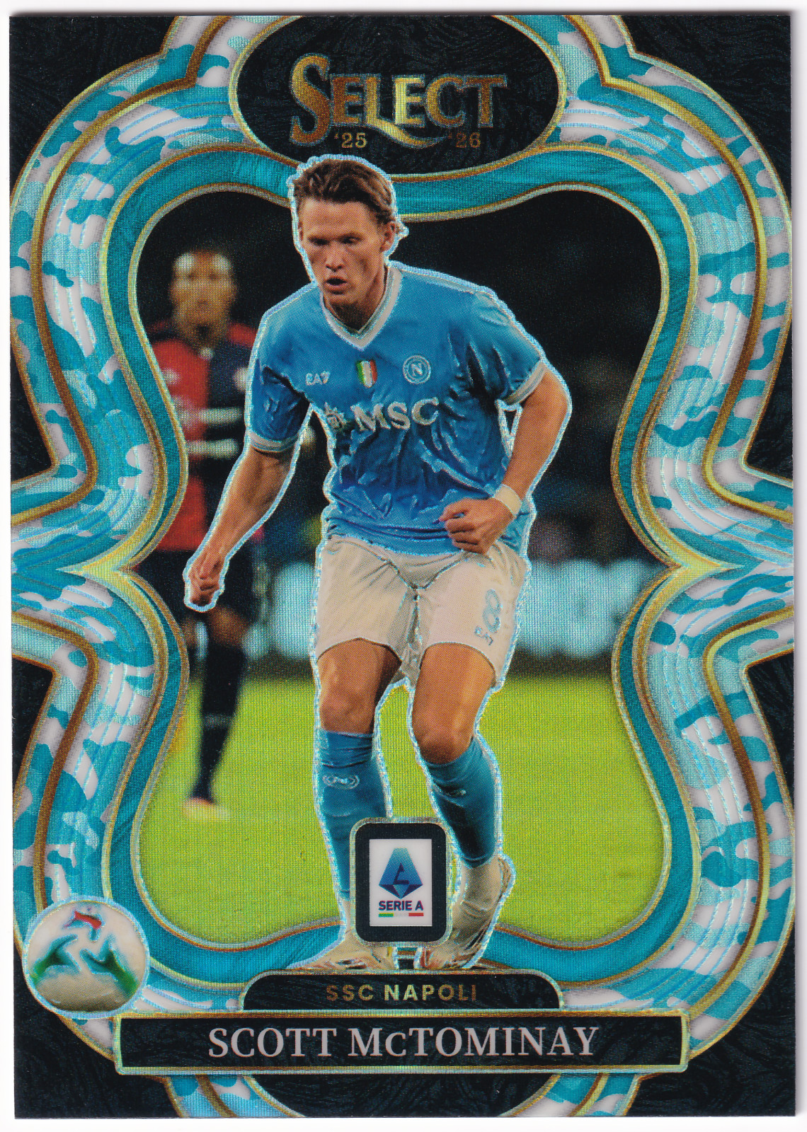2025-26 Panini Select Serie A Scott McTominay /49 WINTER CAMO #102 COLOR MATCH