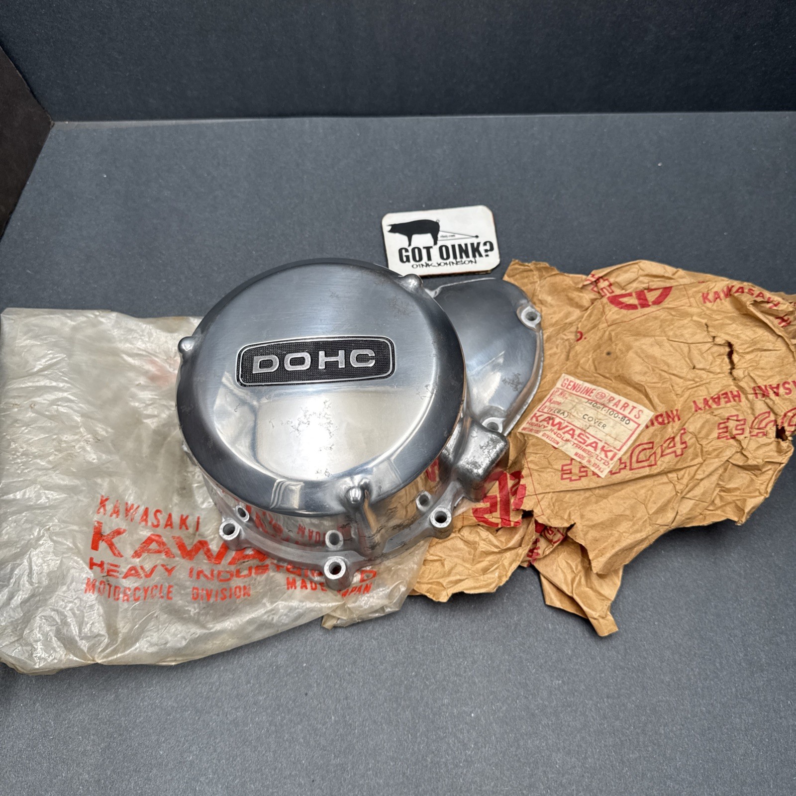 Kawasaki 1977-78 Z1R KZ1000 Genuine NOS Left Engine Generator Cover 14031-100-80 Kawasaki 1977-78 Z1R KZ1000 Genuine NOS Left Engine Generator Cover 14031-100-80