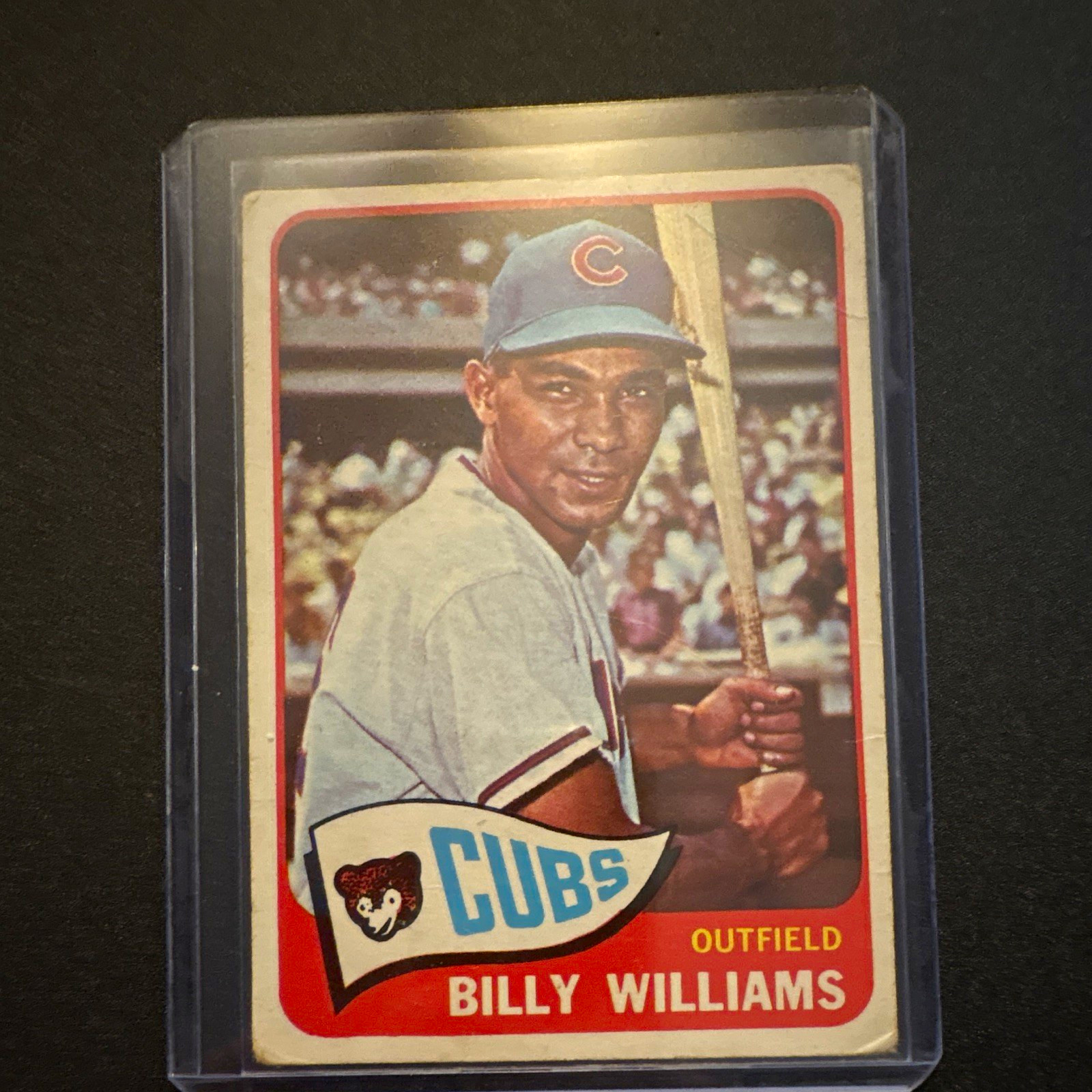 Topps 1965 Topps Billy Williams Rookie Card #220 Chicago Cubs MLB Baseball Topps 1965 Topps Billy Williams Rookie Card #220 Chicago Cubs MLB Baseball