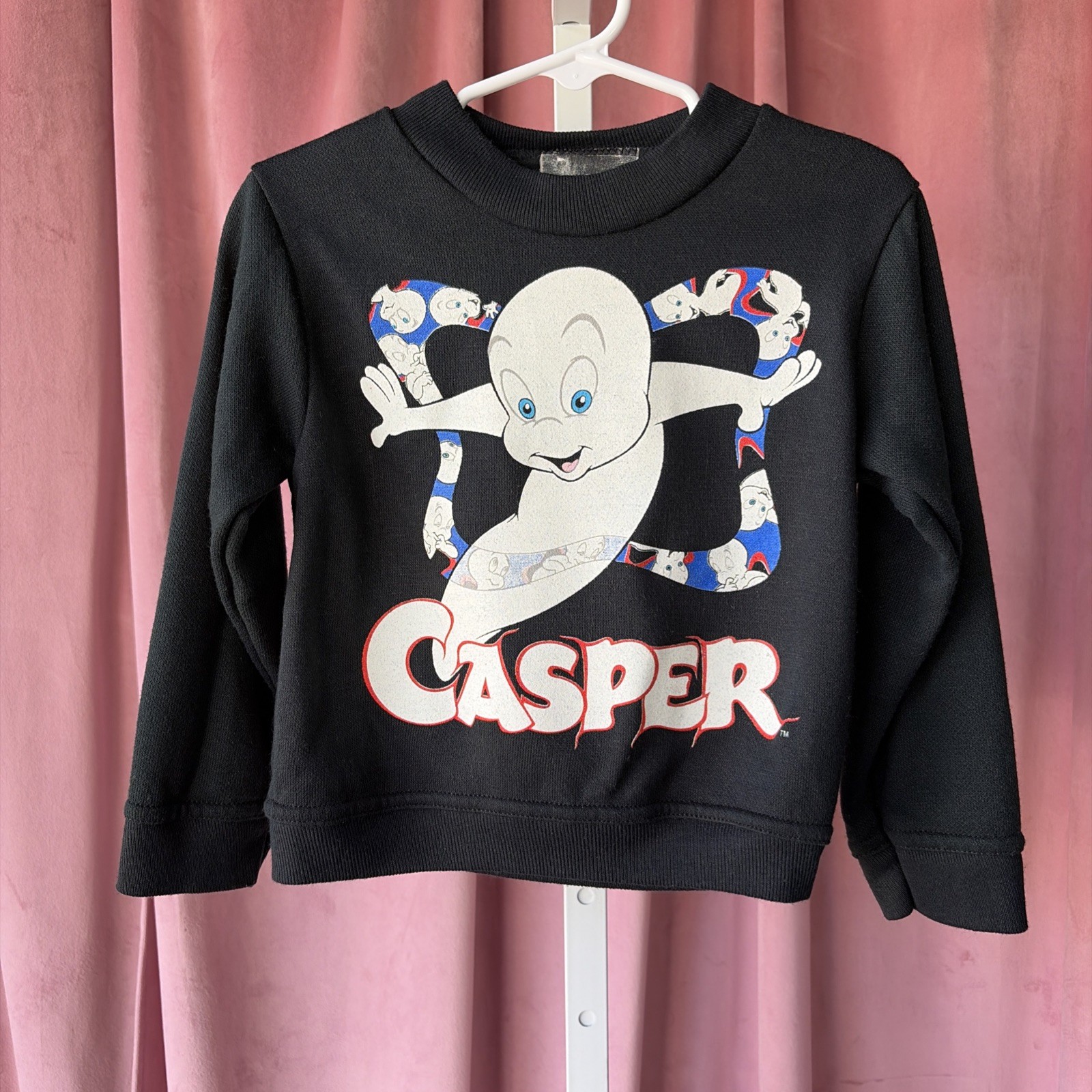 Vintage Casper The Friendly Ghost Sweatshirt Halloween Toddler Baby Kid 3T / 4T Vintage Casper The Friendly Ghost Sweatshirt Halloween Toddler Baby Kid 3T / 4T