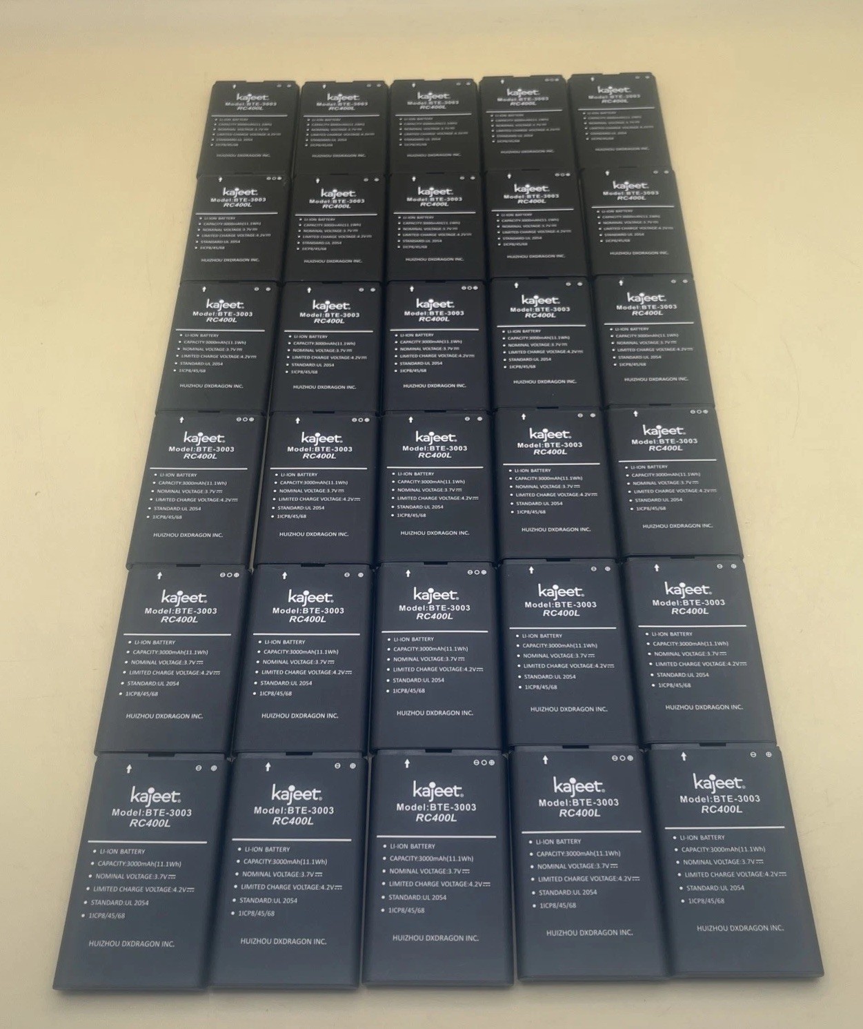 Lot Of 30 Kajeet Model No. BTE-3003 Batteries for Orbic RC400L