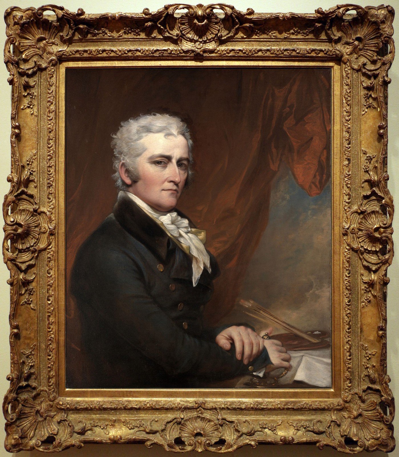 Hand Painted Oil Painting Old Master-Art Antique style portrait artist On Canvas