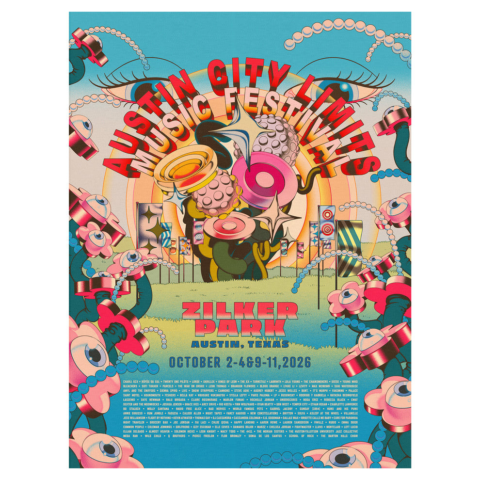 Austin City Limits Poster 2026 ACL Music Festival