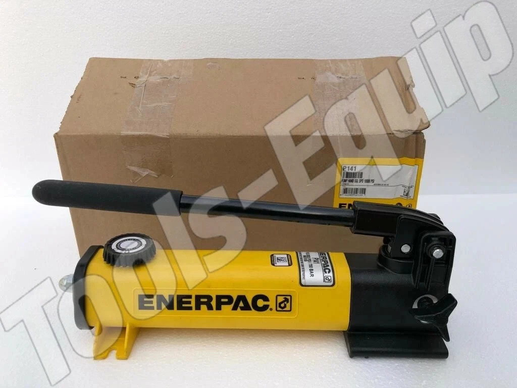 Enerpac P141 Single-Speed Hydraulic Hand Pump 700 Bar/ 10,000 PSI Enerpac P141 Single-Speed Hydraulic Hand Pump 700 Bar/ 10,000 PSI