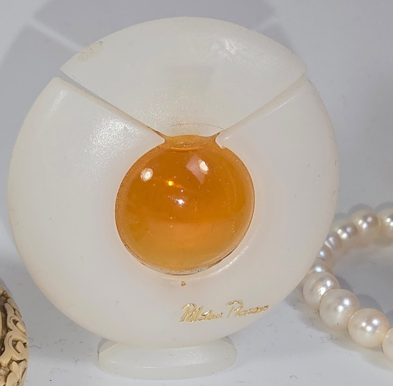 Rare Vintage Paloma Picasso Original White 5ml Eau de Toilette Miniature Rare Vintage Paloma Picasso Original White 5ml Eau de Toilette Miniature