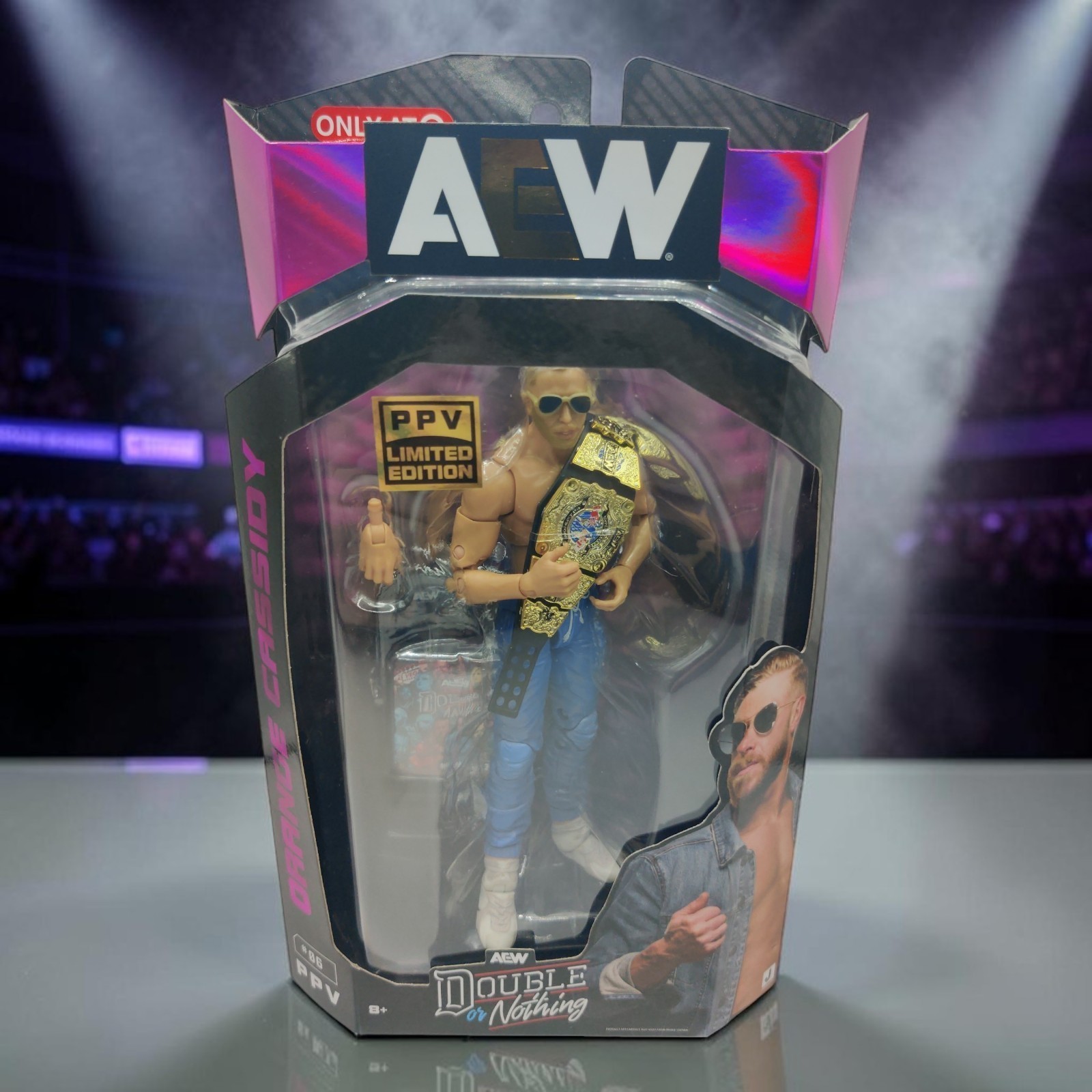 AEW PPV Double Or Nothing ORANGE CASSIDY #06 Action Figure Limited Edition New