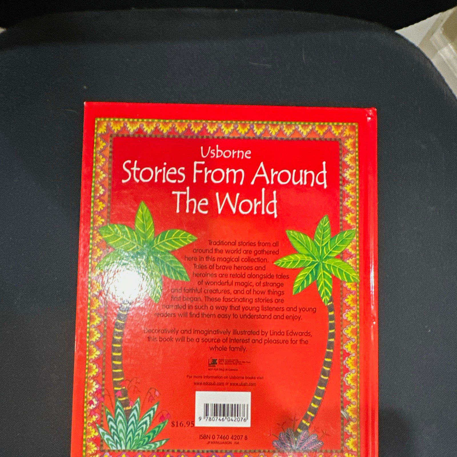 Usborne Stories From Around The World HC Heather Amery Illustrated Linda Edwards