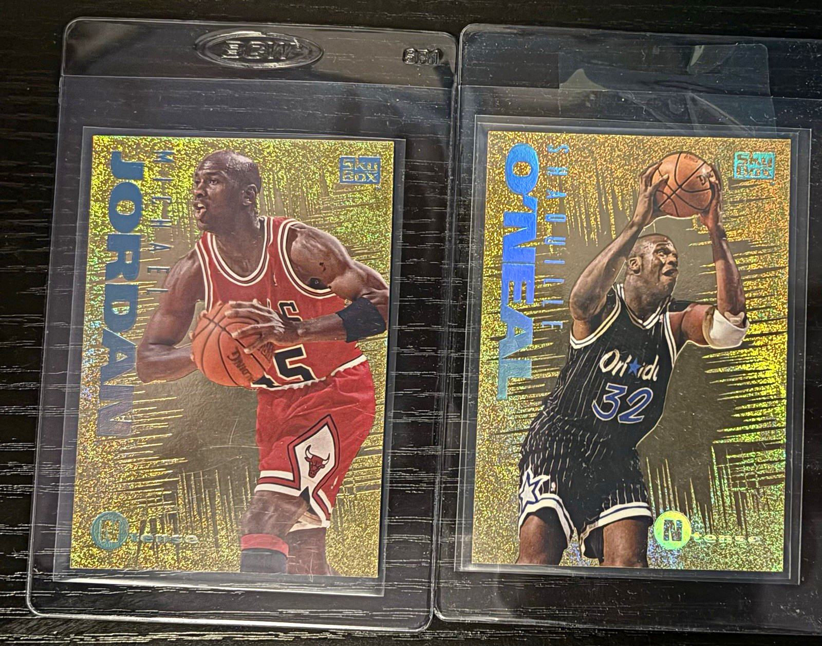 SkyBox Ntense 1995-96 complete set with Jordan and O\'Neal SkyBox Ntense 1995-96 complete set with Jordan and O\'Neal