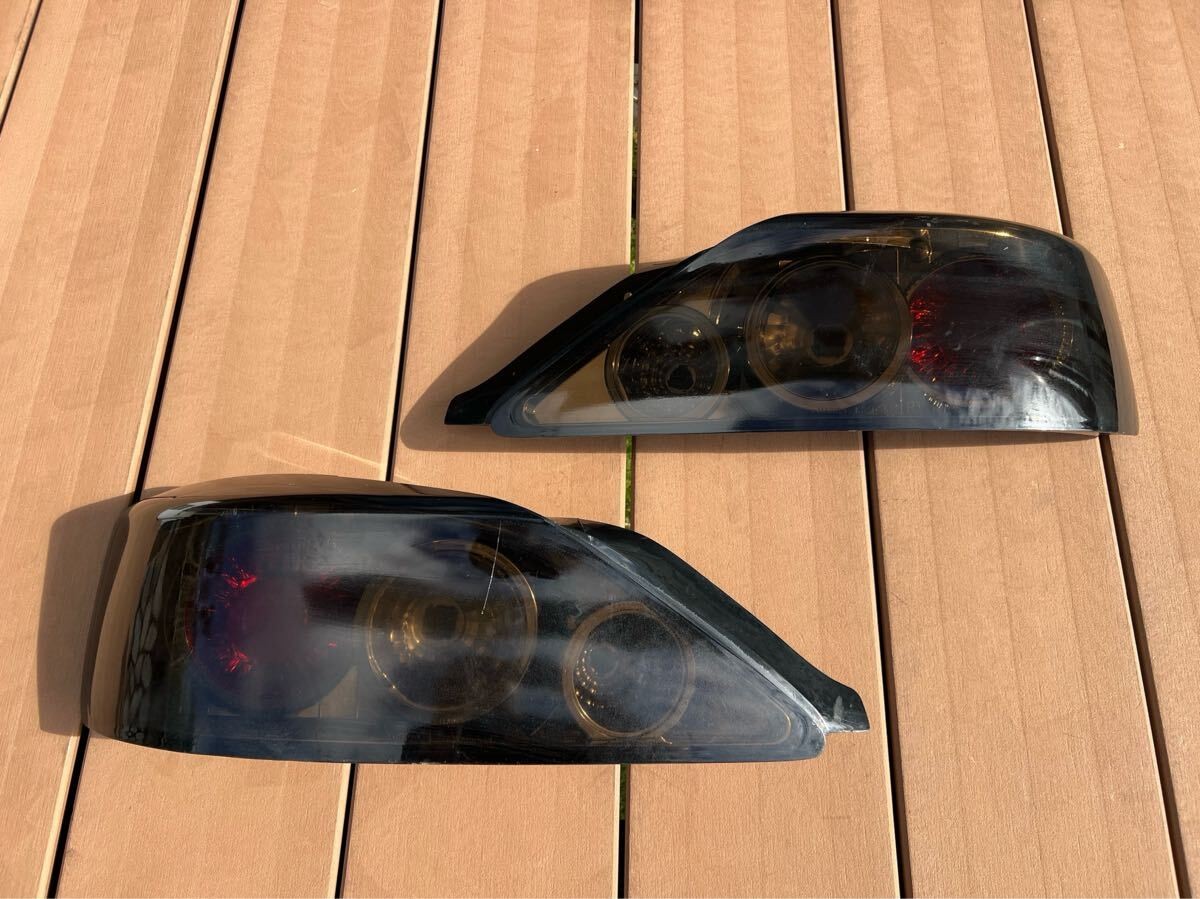 Junk JDM NISSAN Silvia S15 Halogen Tail Light Set SONAR Smoke Left Right DS522
