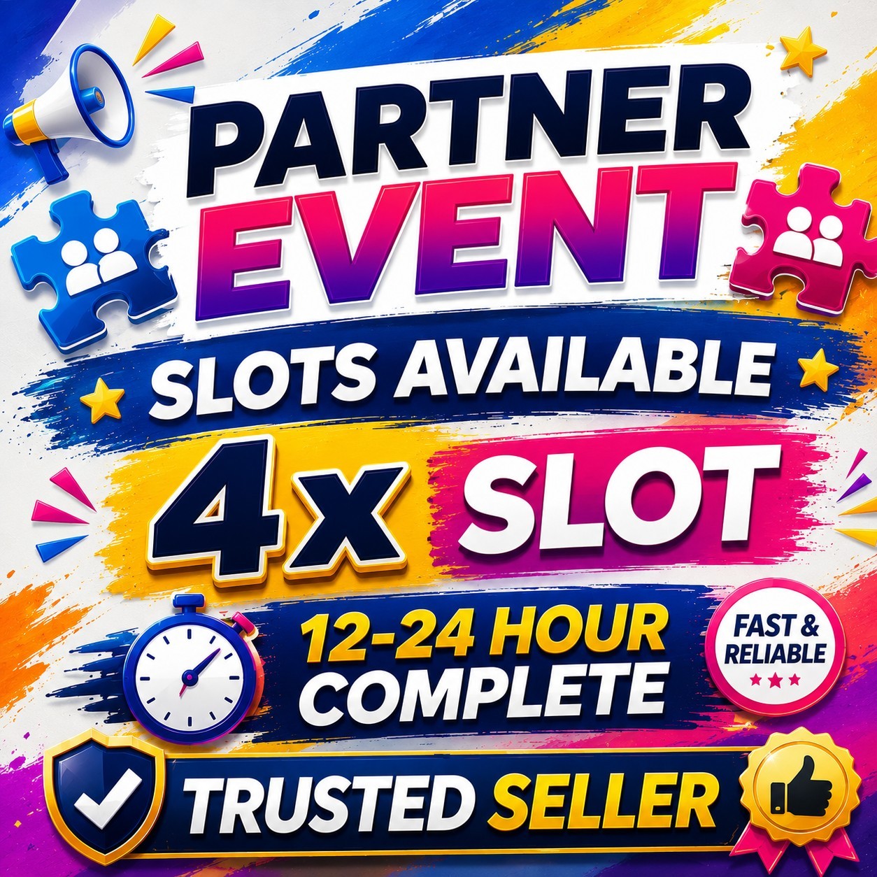 Monopoly Go Farmers Market partners event 4x Slot (12-24hr) :- 80k full carry 