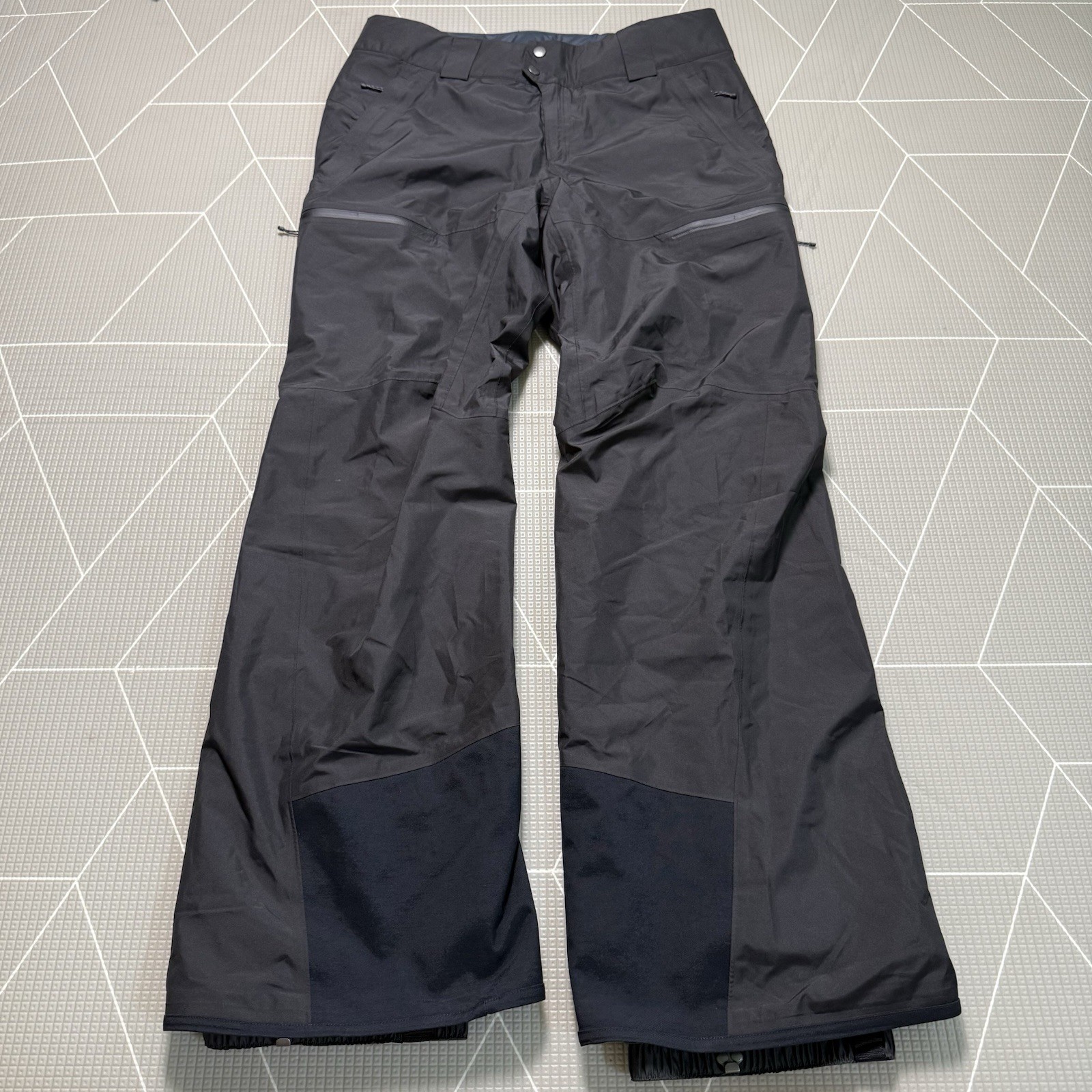 Patagonia Men’s Powder Town Pants Medium Black Snow Pants H2NO Recco