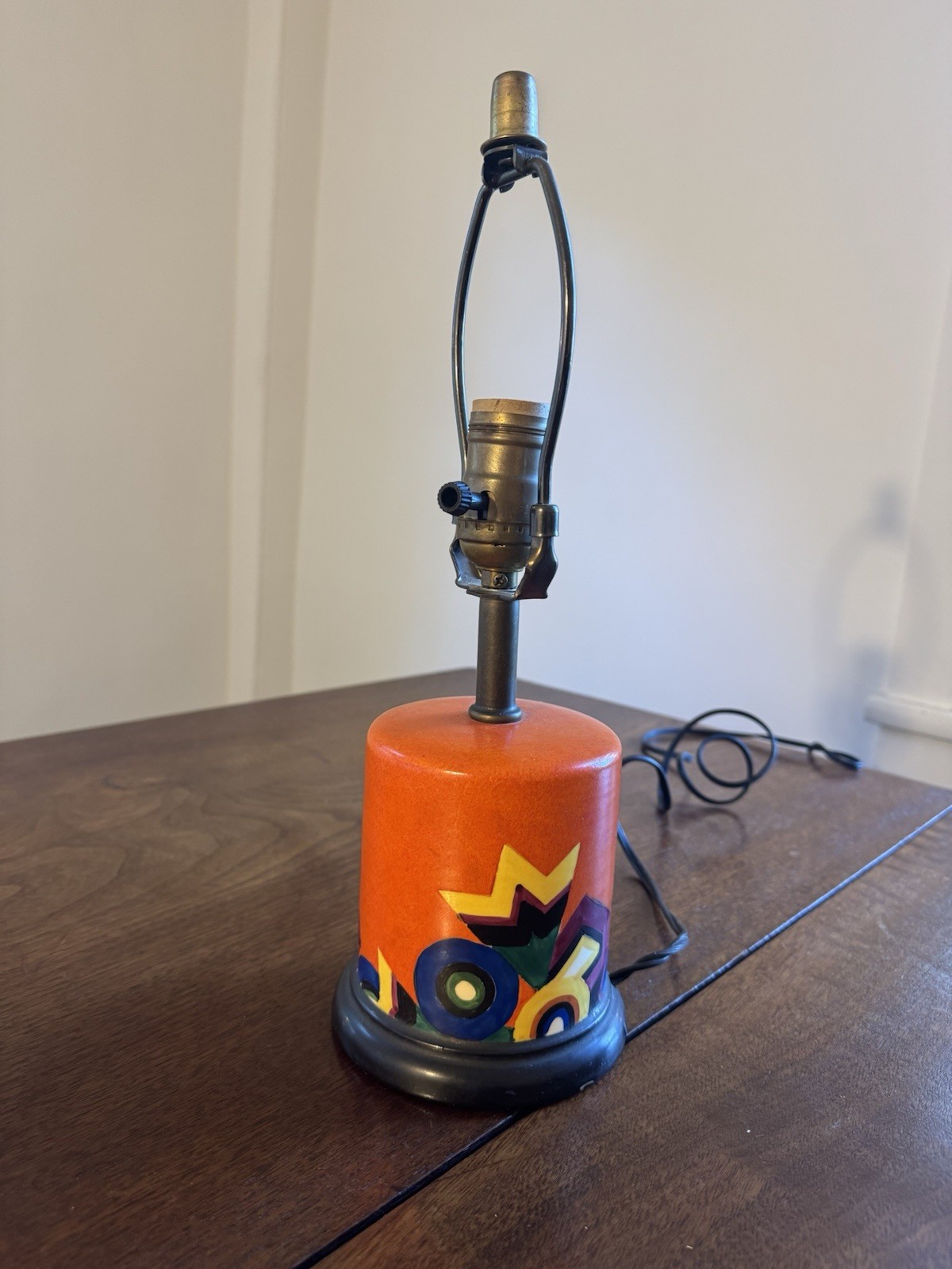 Antique 1920’s Art Deco Joseph Mrazek Czech Pottery Mini Lamp Antique 1920’s Art Deco Joseph Mrazek Czech Pottery Mini Lamp