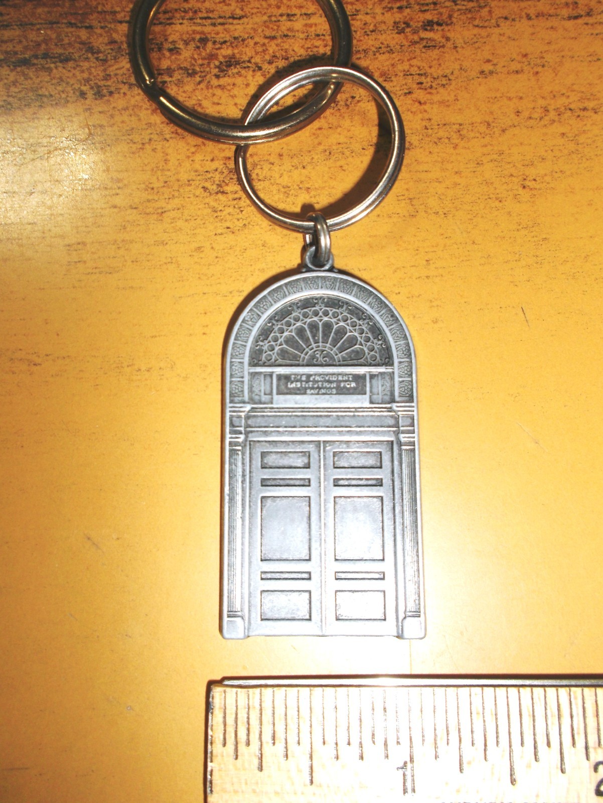 The Provident Front Door Keychain 36 Temple Place Boston MA Bank Very Nice