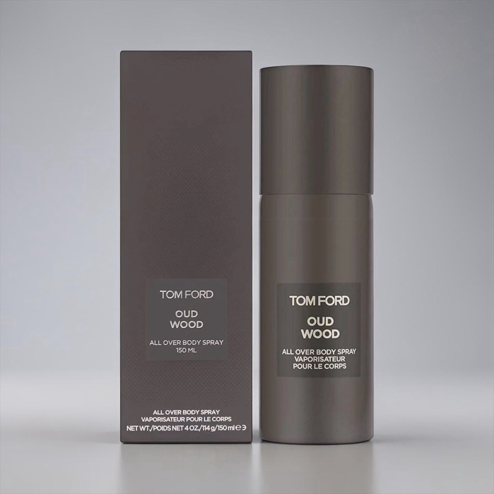 NIB~ TOM FORD All over Body Spray OUD WOOD 4 oz 150 mL Full Size SEALED NIB~ TOM FORD All over Body Spray OUD WOOD 4 oz 150 mL Full Size SEALED