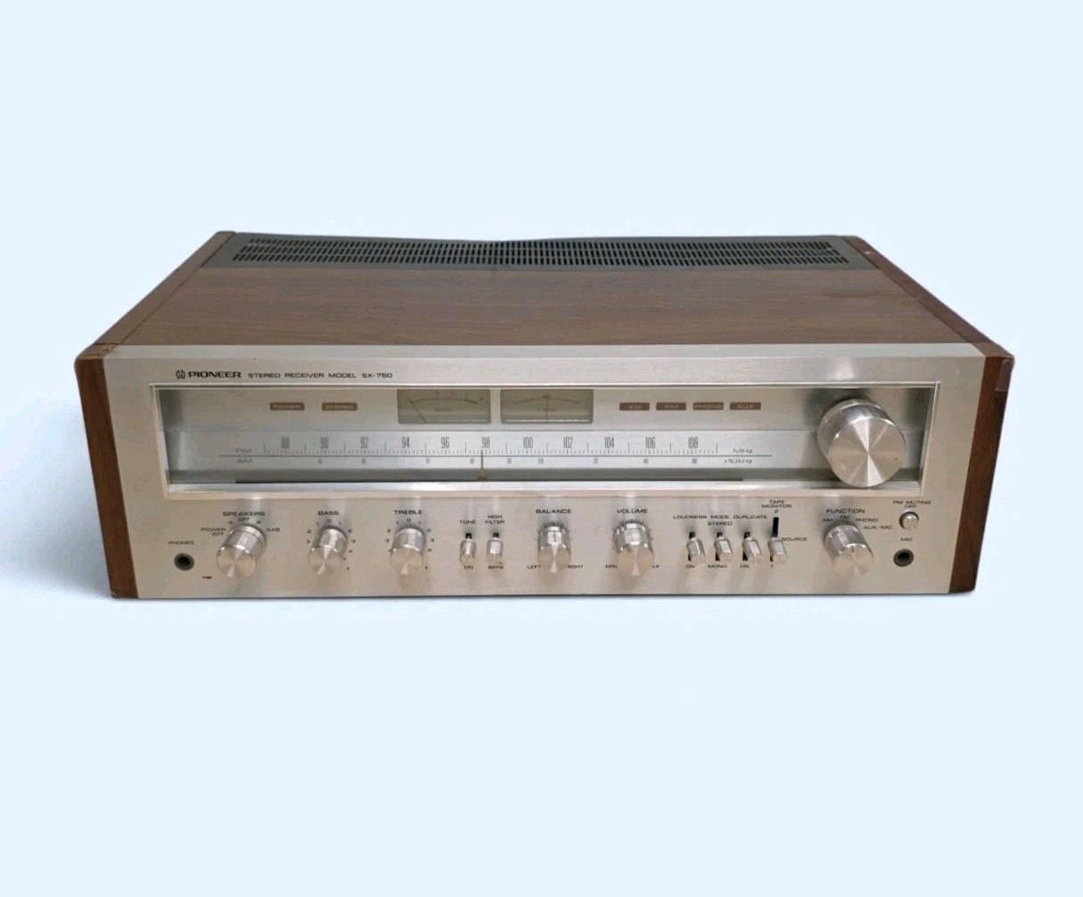 Pioneer SX-750 Vintage Stereo Receiver ~ TESTED ~ Read Description...