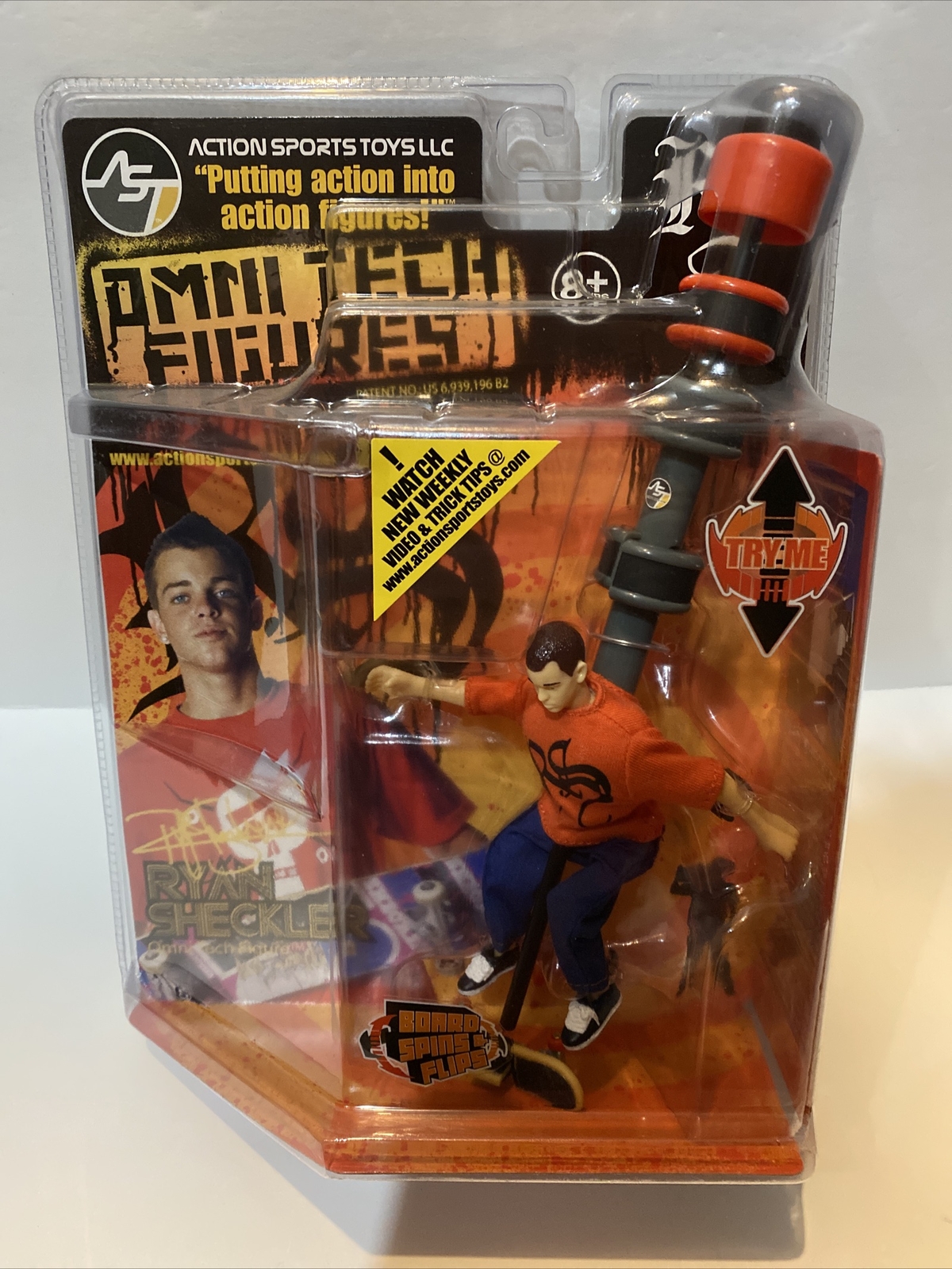 NEW OMNI Tech Figures- Ryan Sheckler Action Figure ( Tech Deck - SEALED - NEW OMNI Tech Figures- Ryan Sheckler Action Figure ( Tech Deck - SEALED -