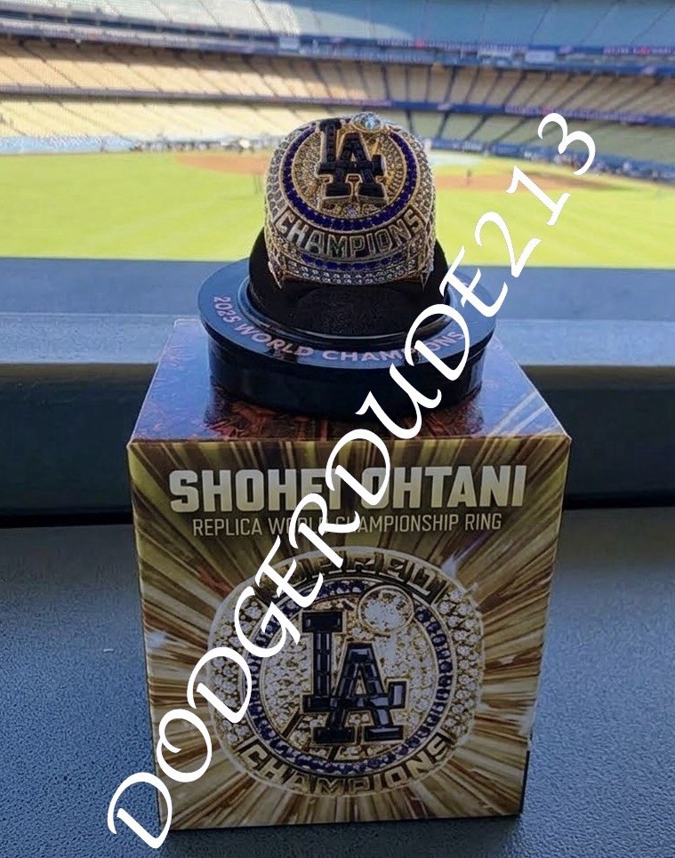 🇯🇵💍 Shohei Ohtani LA Dodgers ‘25 World Series Championship Ring 9/2/26 💍🇯🇵