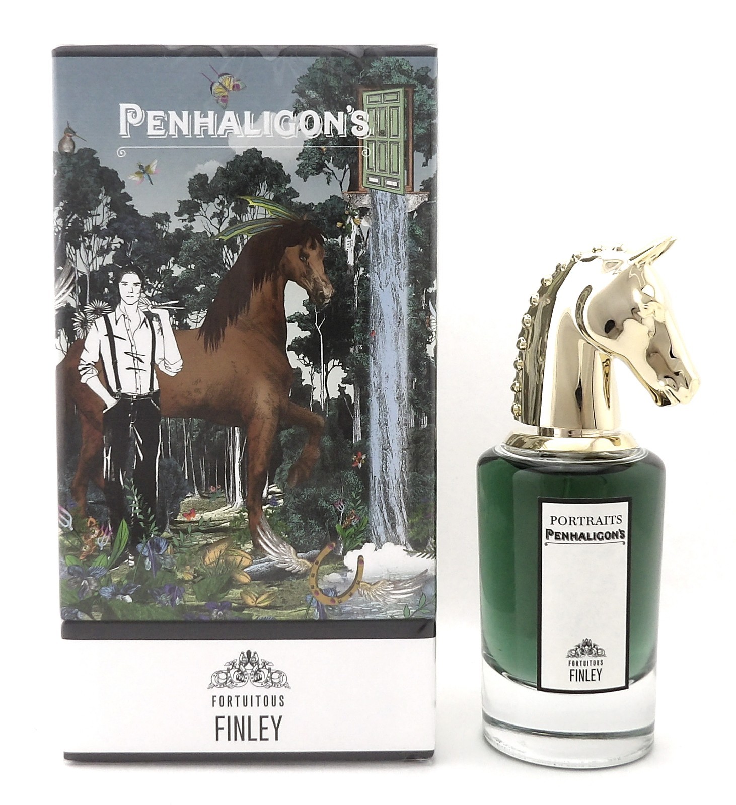 Penhaligon\'s Portraits Fortuitous Finley 2.5 oz EDP Spray for Men New Sealed Box Penhaligon\'s Portraits Fortuitous Finley 2.5 oz EDP Spray for Men New Sealed Box