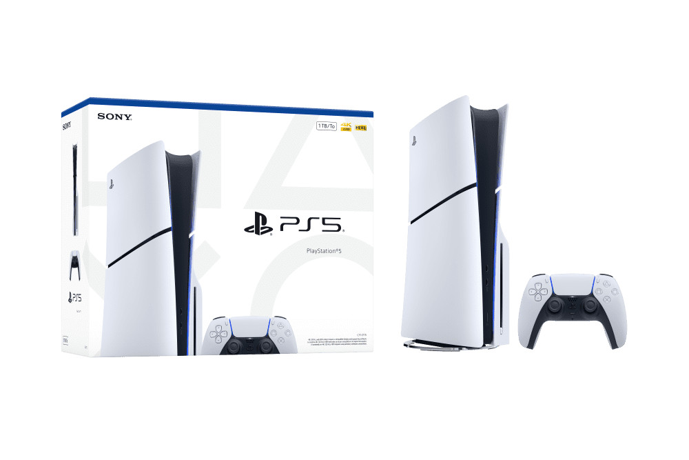 PlayStation CFI-2100 5 Console, 1TB Storage, Ultra-High Speed SSD, Ray Tracing,