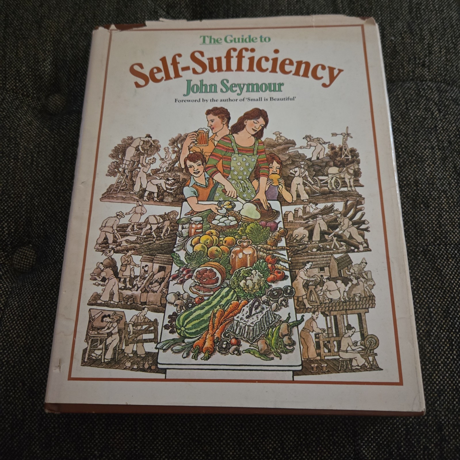 The Guide to Self-Sufficiency John Seymour Popular Mechanics Vintage Hardcover The Guide to Self-Sufficiency John Seymour Popular Mechanics Vintage Hardcover